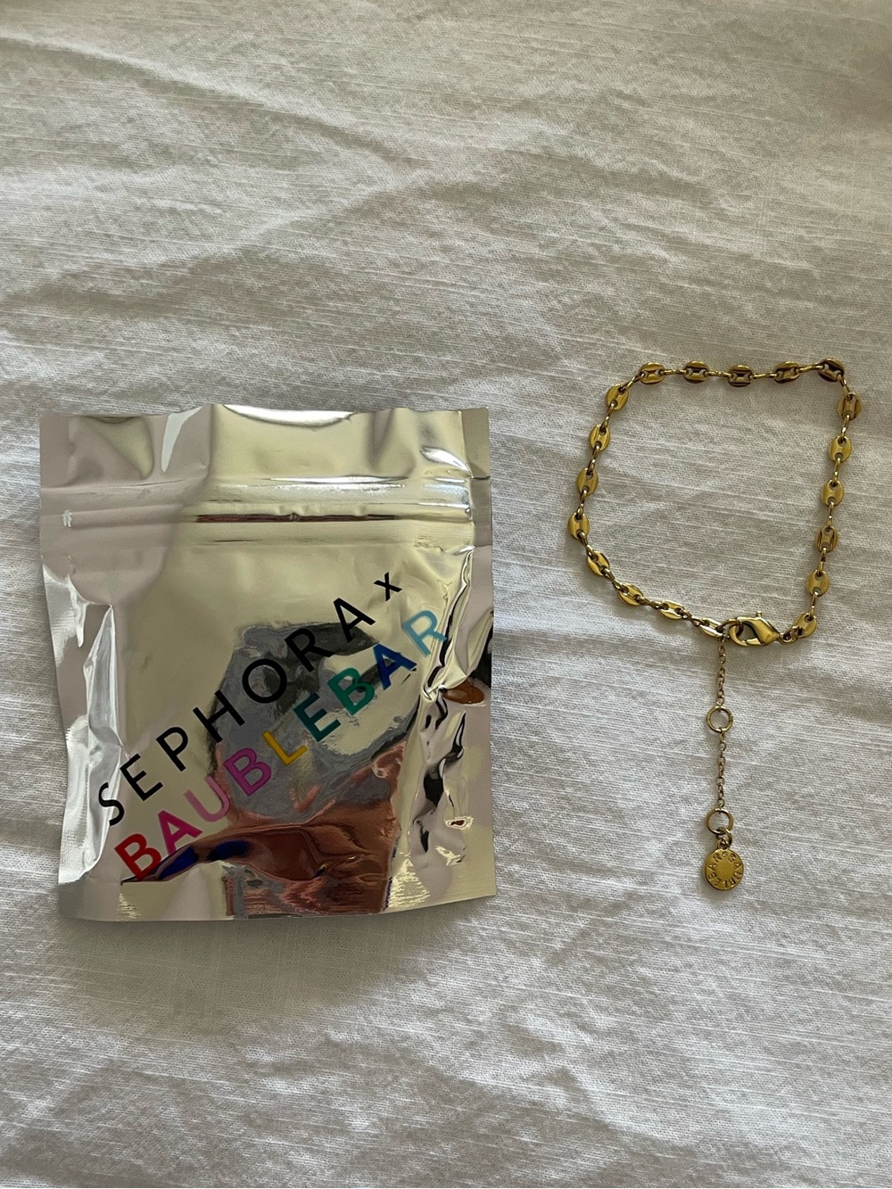 BaubleBar x Sephora Gold Link Bracelet